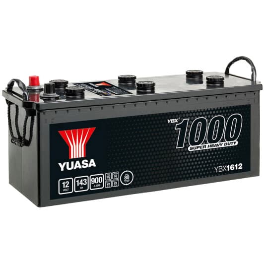 Акумулятор Yuasa 6 CT-143-L YBX 1000 Super Heavy Duty YBX1612