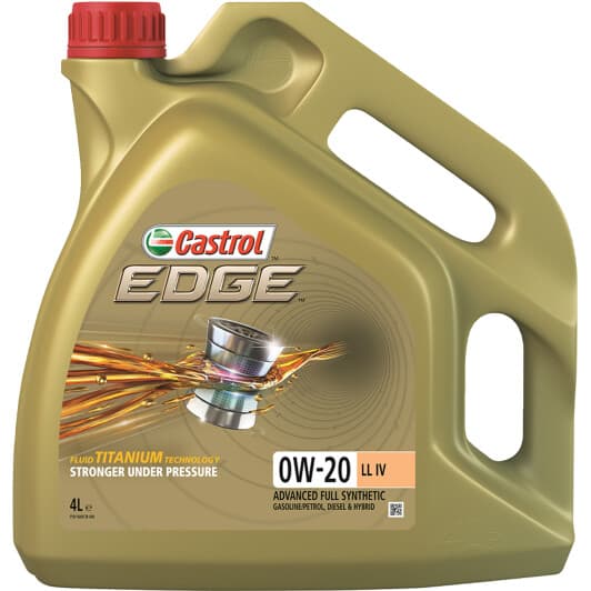 Castrol EDGE LL 0W-20 (4 л) моторна олива