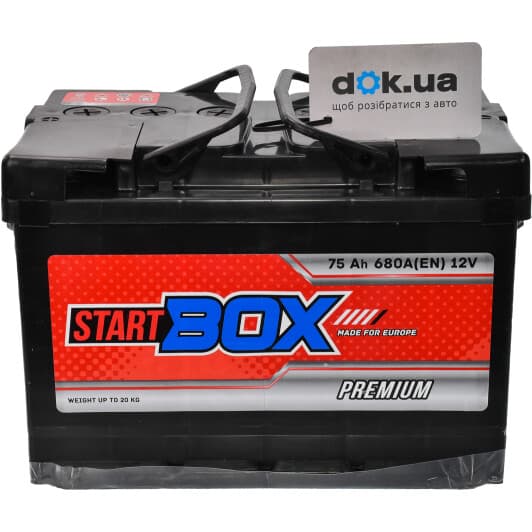Акумулятор StartBOX 6 CT-75-L Premium 52371100361