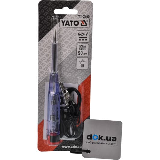 Викрутка індикаторна Yato YT-2865