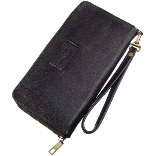 Клатч Shvigel 19120 без логотипа авто колір чорний