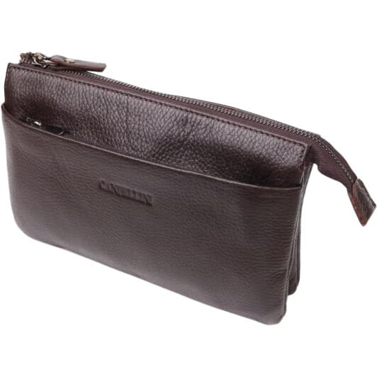 Клатч Canpellini 21553 без логотипа авто колір коричневий