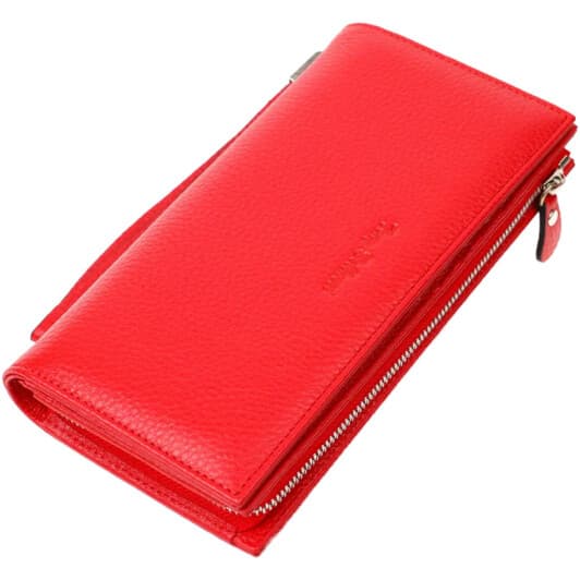 Клатч Tony Bellucci 22034 без логотипа авто красный