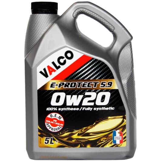 Valco E-PROTECT 5.9 0W-20 (5 л) моторное масло