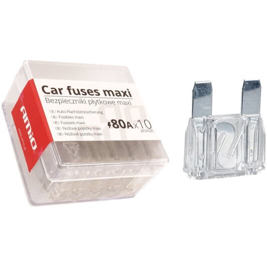 Набір запобіжників Amio 02329 FX maxi (mega) 10 шт.