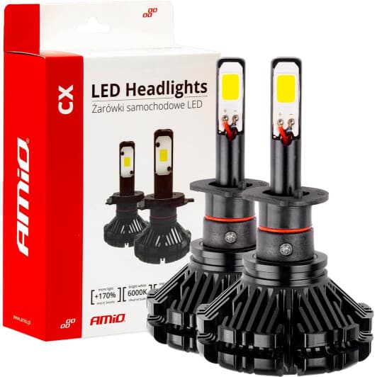 Автолампа Amio CX H1 P14,5s 30 W 01072