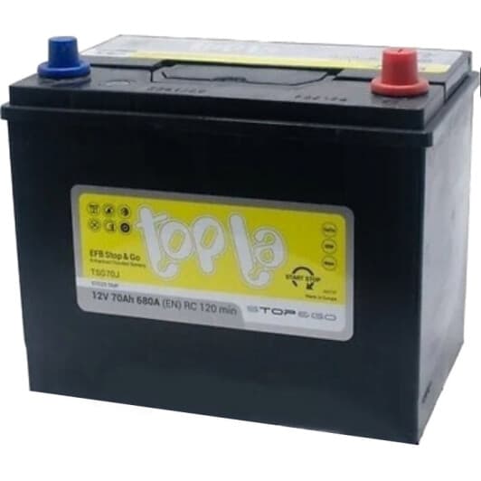 Акумулятор Topla 6 CT-70-L EFB 112370