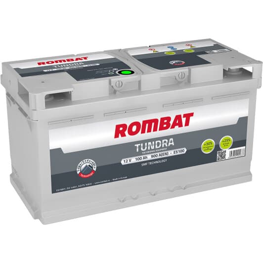 Аккумулятор Rombat 6 CT-100-R Tundra E5100