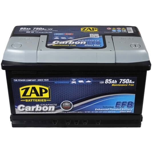 Акумулятор ZAP 6 CT-85-R Carbon 58505Z