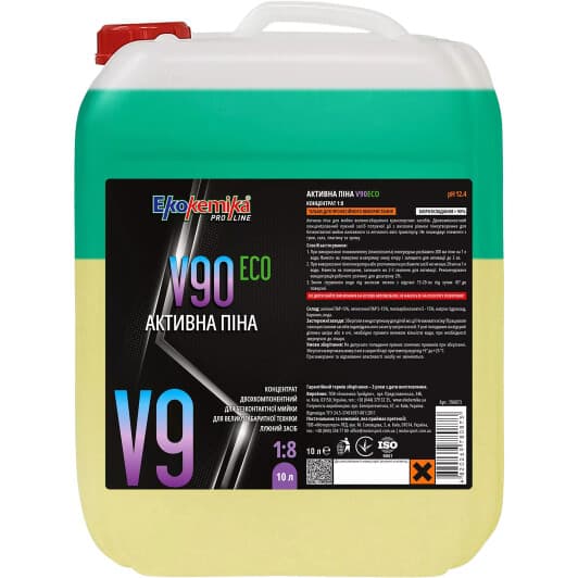 Концентрат автошампуня Ekokemika Pro Line V90 Eco щелочь