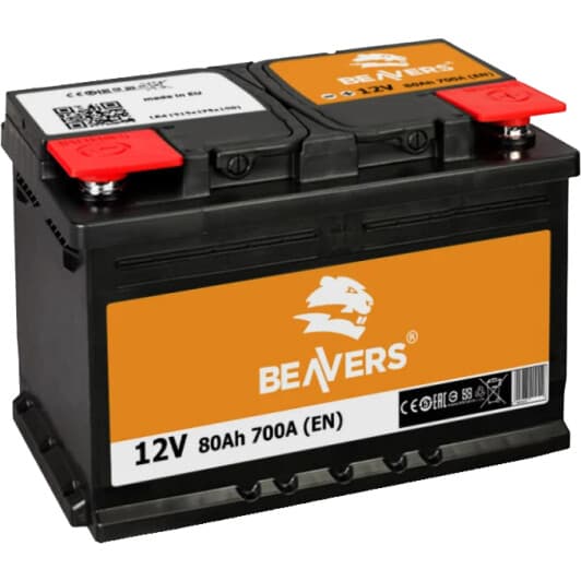 Аккумулятор Beavers 6 CT-80-R 680RBEAVERS