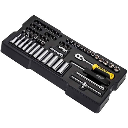 Набір торцевих головок та компонентів Stanley STMT1-74175 1/4" (60 пр.)