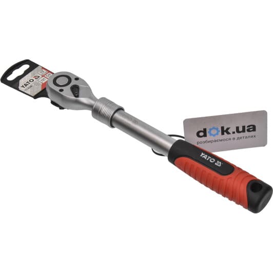 Трещотка Yato YT-0299 телескопическая 1/2" 72 зубца 305 мм