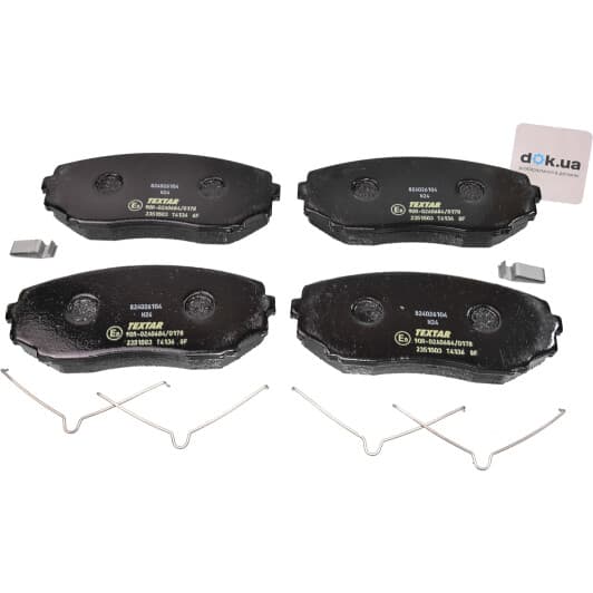 2351503 Textar Тормозные колодки