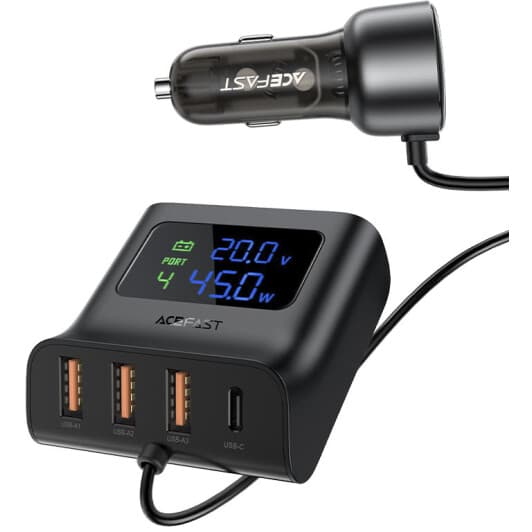 USB зарядка в авто Acefast B11 AFB11