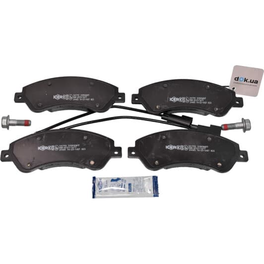 141792 Icer Тормозные колодки
