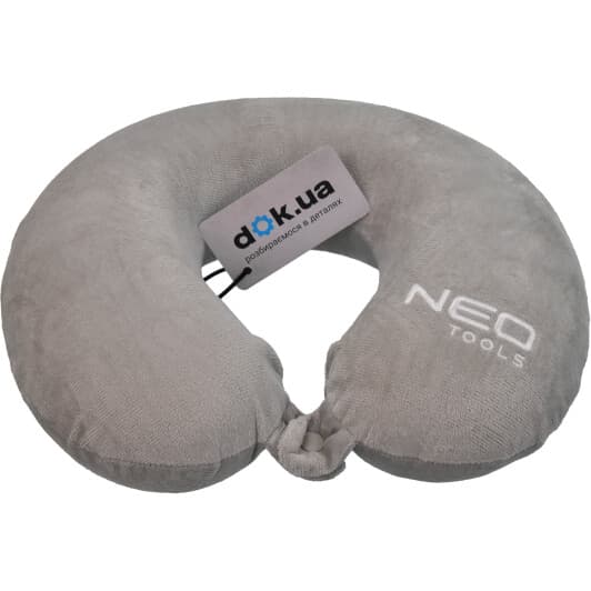 Подушка-подголовник Neo Tools серый GD016
