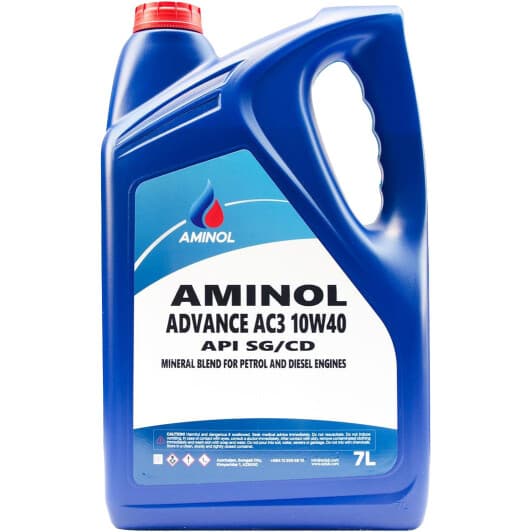 Aminol Advance AC3 10W-40 (7 л) моторное масло