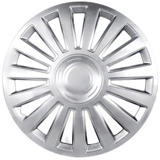 Комплект колпаков на колеса Elegant Luxury цвет серебристый R13
