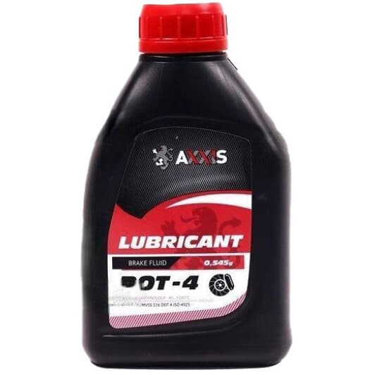 Тормозная жидкость Axxis DOT 4 пластик
