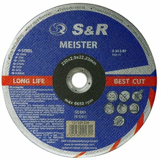 Круг отрезной S&R Meister 131010115 115 мм