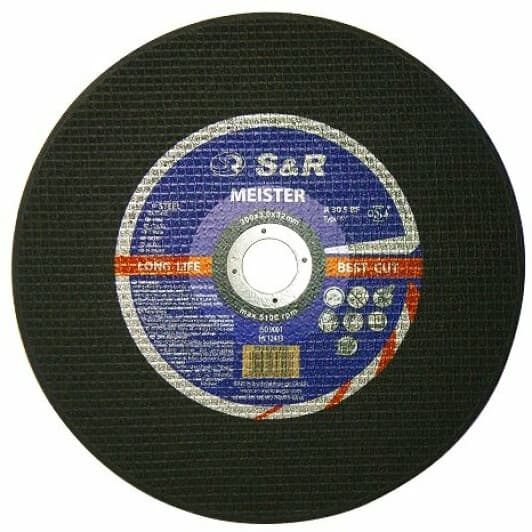 Круг відрізний S&R Meister 131030300 300 мм