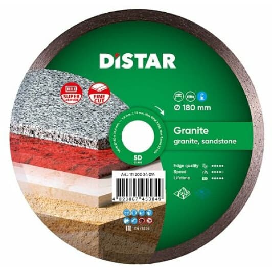 Круг відрізний Di-star Granite 11120034014 180 мм