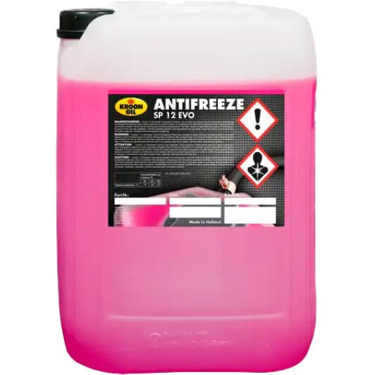 Kroon Oil Premium Long Life SP 12 EVO G12 фиолетовый 20 л (36996) концентрат антифриза