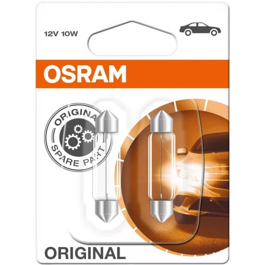 Автолампа Osram Original C5W SV8,5-8 10 W белая 6411-2BL
