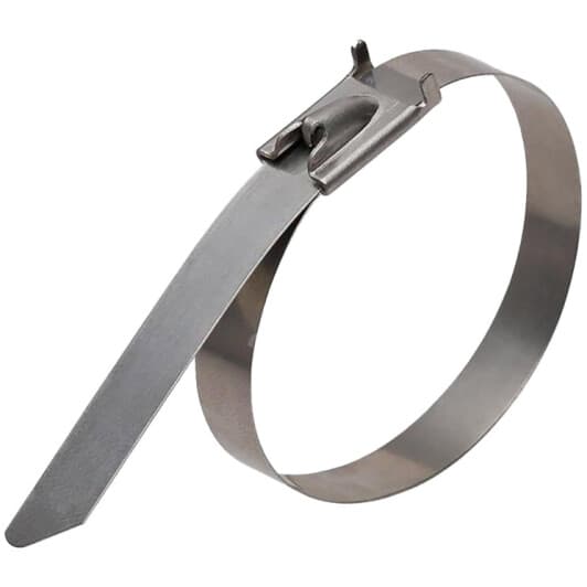Хомут LI LOCAR LLE8076150 с зажимным замком сталь 1 шт