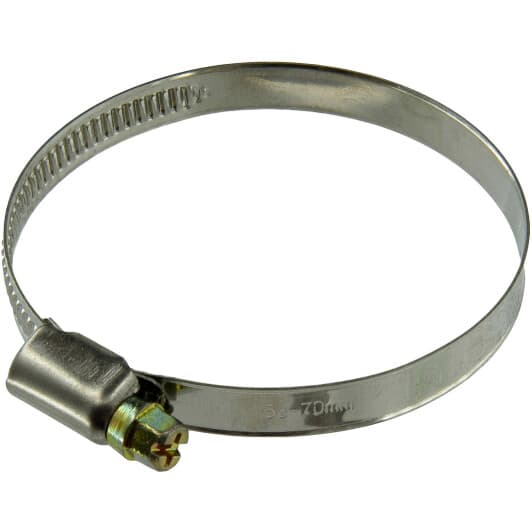 Хомут Zollex 3487952 черв'ячний 50-70 мм сталь 1 шт