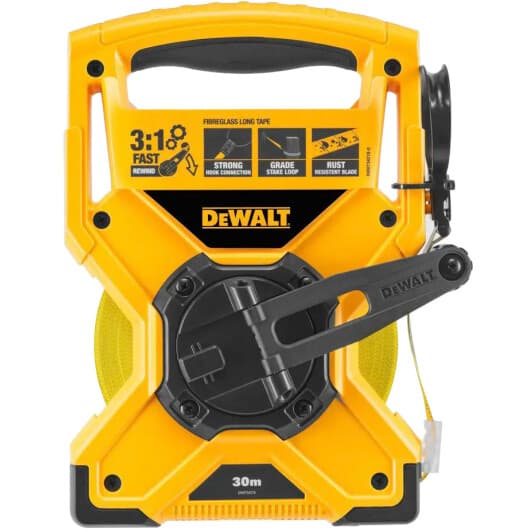 Рулетка DeWALT Fiberglass Tape DWHT34218-0 30 м