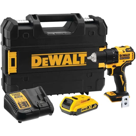 Дриль безударний DeWALT DCD708D1T акумуляторний (2 акумулятори + ЗП)
