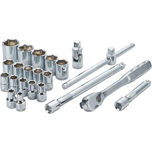 Набор торцевых головок и комплектующих DeWALT DWMT19241-1 1/2" (22 пр.)