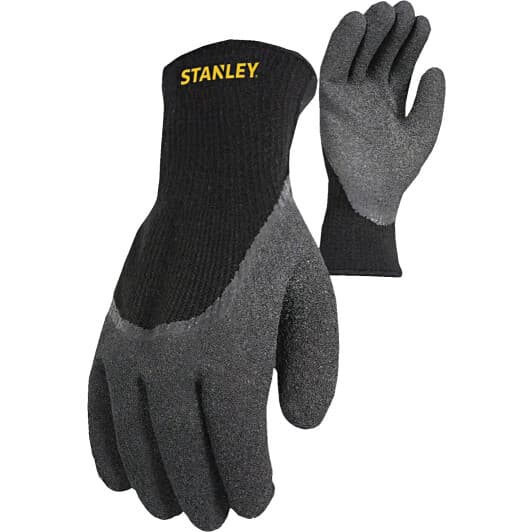Рукавички робочі Stanley Універсал акрилові з латексним покриттям сірі