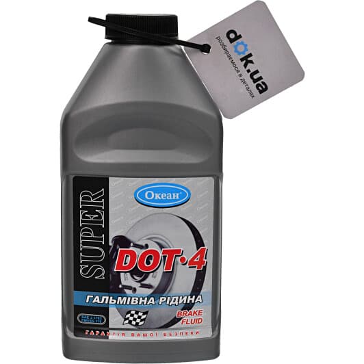 Гальмівна рідина Ocean Super DOT 4 пластик