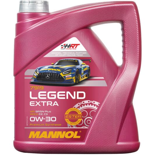 Mannol Legend Extra 0W-30 (4 л) моторна олива
