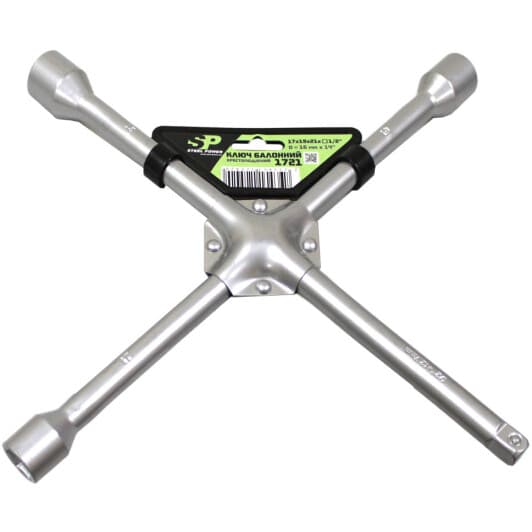 Ключ балонный Steel Power SPR1721 крестовой 17x19x22x1/2 мм