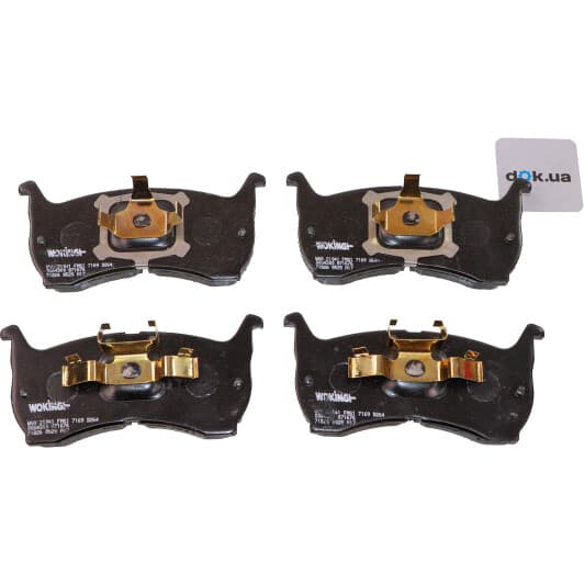 P0643.00 Woking Гальмівні колодки для Mazda 626