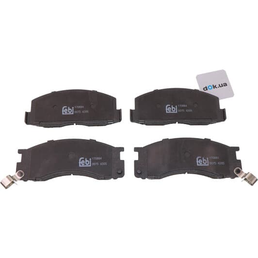 170884 Febi Гальмівні колодки