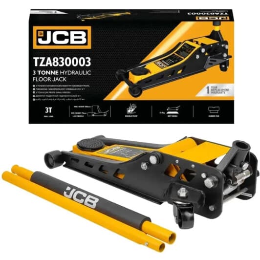 Домкрат JCB подкатной гидравлический 3 т JCB-TZA830003