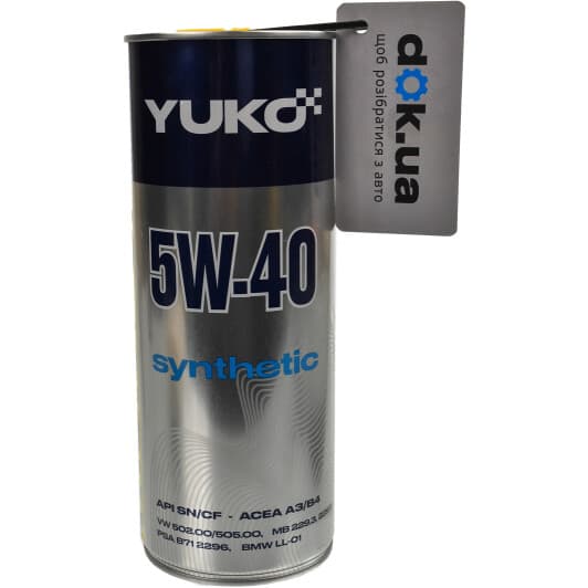 Yuko Synthetic 5W-40 (1 л) моторна олива