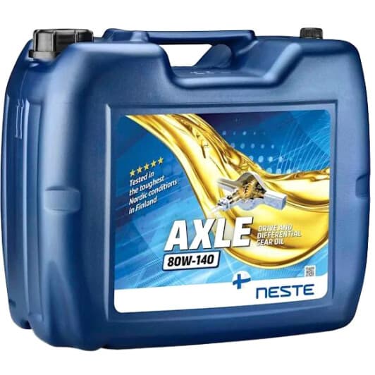 Трансмісійна олива Neste Axle Oil GL-5 80W-140 мінеральна