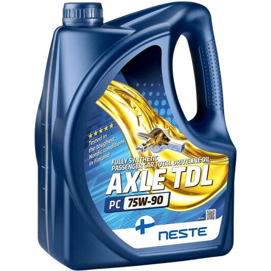 Трансмісійна олива Neste Axle TDL PC GL-4 / 5 75W-90 синтетична