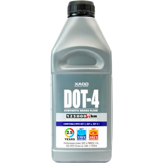 Xado DOT 4, 1 л (XA50803) тормозная жидкость