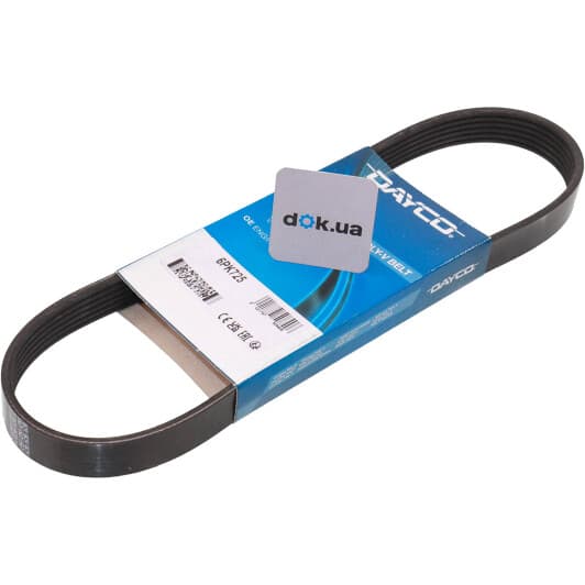 6PK725 Dayco Поліклиновий ремінь