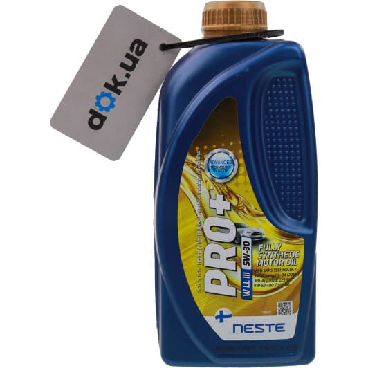 Neste Pro+ W LL-III 5W-30 (1 л) моторное масло