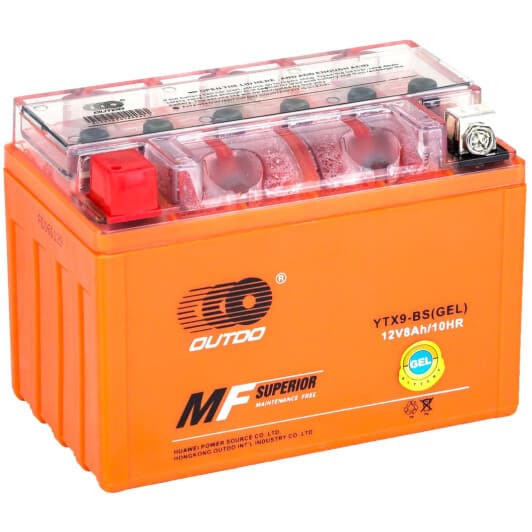 Акумулятор Outdo 6 CT-9-L Superior MF UTX9-BSGEL