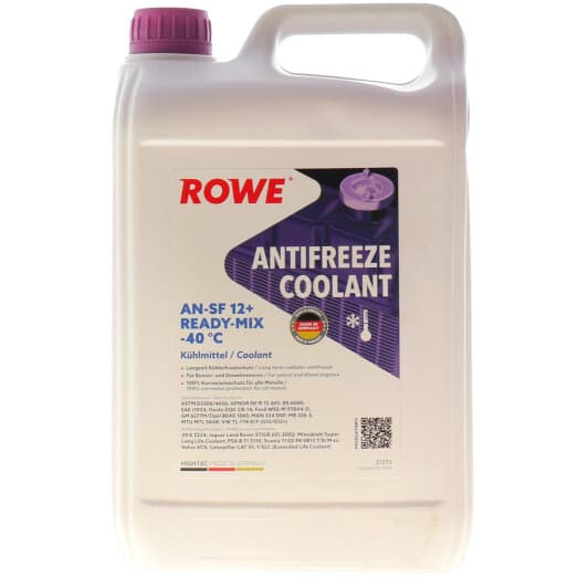 Готовий антифриз Rowe AN-SF 12+ Ready-Mix G12+ фіолетовий -40 °C