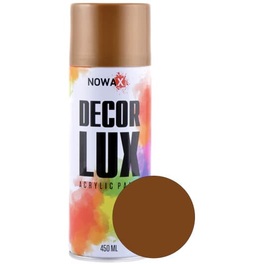 Аерозольна фарба Nowax Decor Lux золота 450 мл